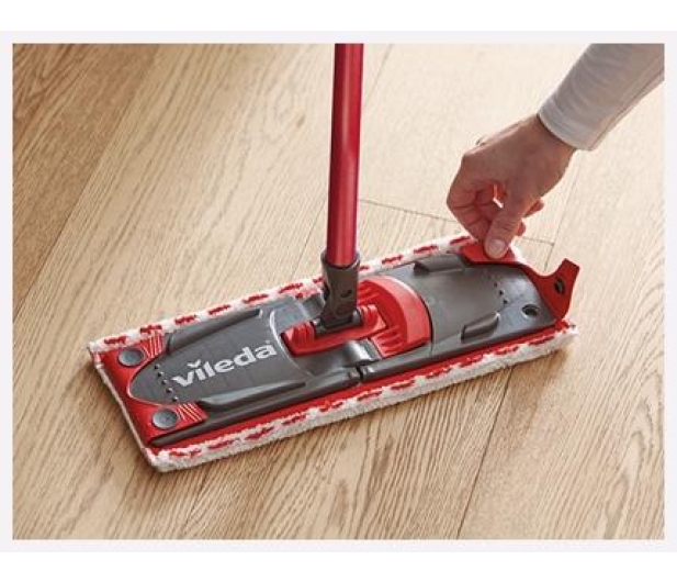 VILEDA Zestaw UltraMax BOX - mop płaski + wiadro - 393335 - zdjęcie 5